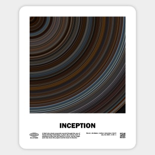 minimal_Inception Circular Movie Sticker